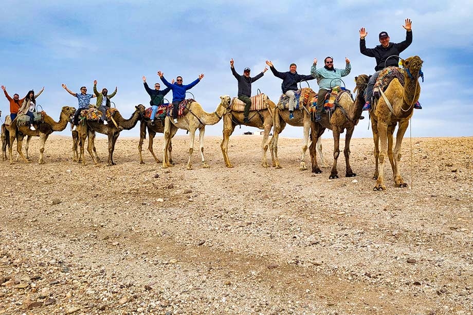Incentive Reise Marrakesch Ritt auf Kamelen