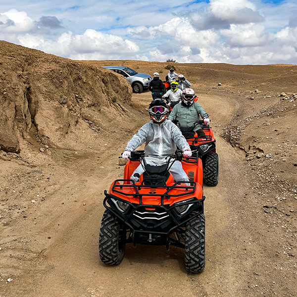 Marrakech Quad Tour in der Wüste