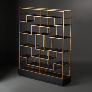 goldenes Designer-Regal