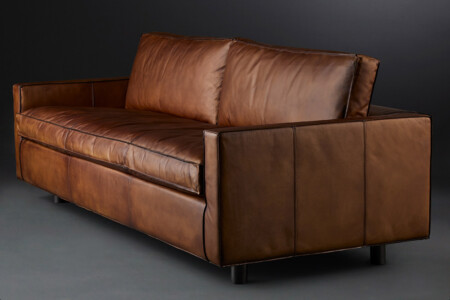 Mobelfotografie Interior Sofa in braun aus Leder